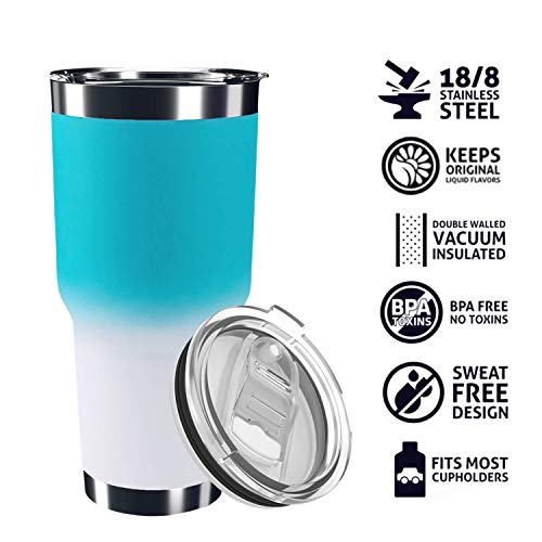 Haven Space Collections Travel Coffee Mug 20 Oz - Leak Proof Stainless Steel Tumbler - Insulated Coffee Mug