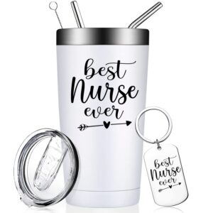 fufandi best nurse gifts for women - nurse appreciation gifts - funny nurses day gifts for nurse, doctors, assistant - nursing graduation birthday gift - tumbler cup 20oz
