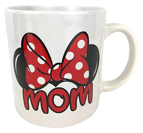 Disney Minnie Mom Fan Jumbo 20oz Mug White