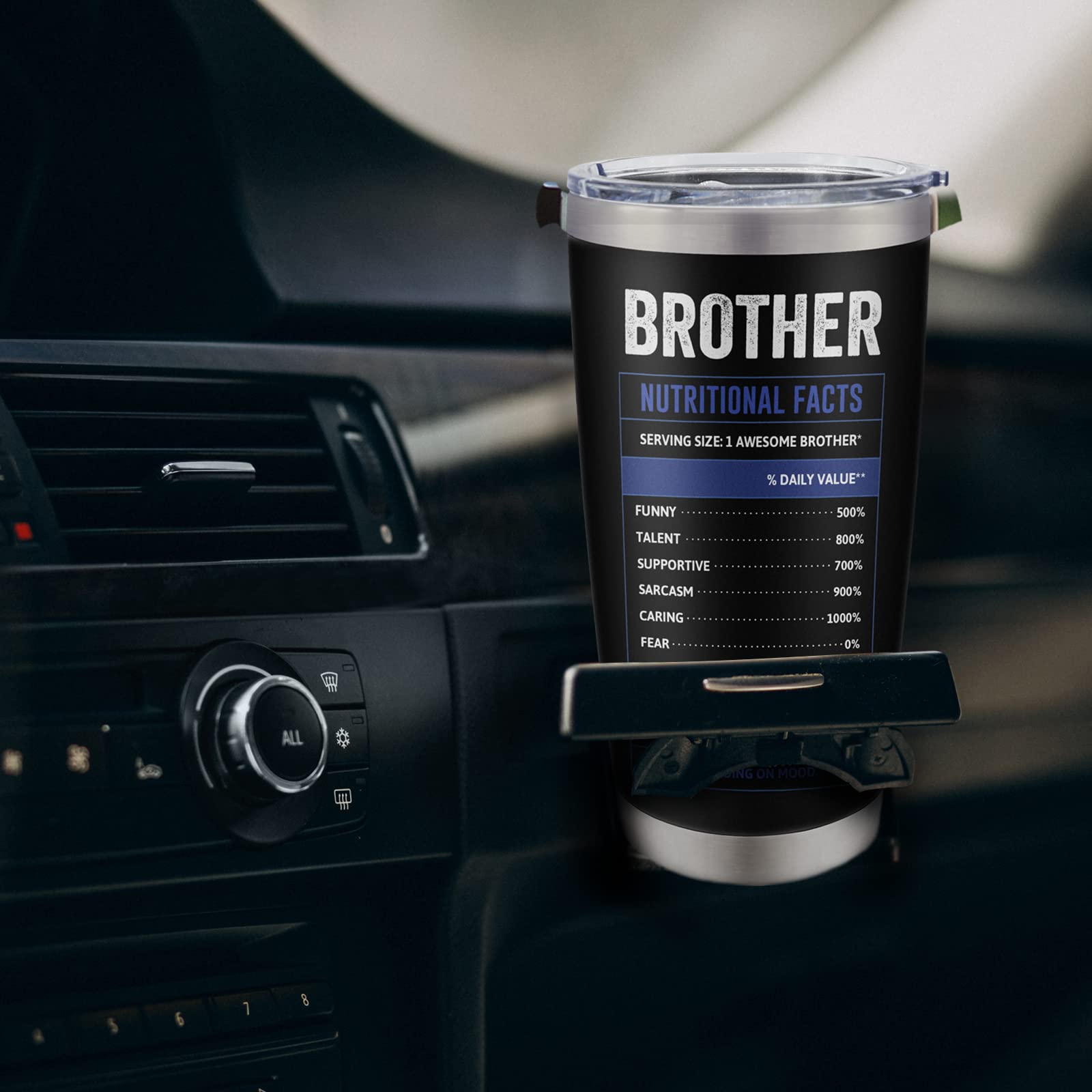 Big Brother Gift,Gifts for Brother Tumbler Coffee 20oz 1PC,Brother Birthday Gifts,Brother Gifts from Sister,Birthday Gifts for Brother,Best Gift Idea for Brother Men Him,Brother American Flag Cup