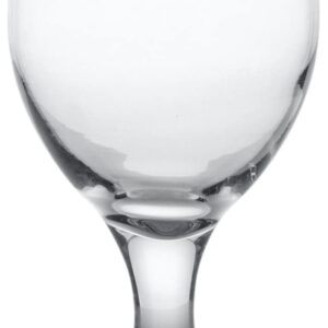 Red Co. Belluno Classic Clear Glasses for Water, Juice, Liquor - Wine Goblets - Set of 6 (13.5 Ounces)