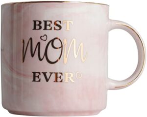 woyoo best mom mug gifts-best mom ever coffee mug-novelty mother birthday christmas gifts for mom from daughter son
