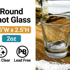 R and R Imports Class of 2023 Grad 2 Ounce Etched Round Shot Glass (Single)