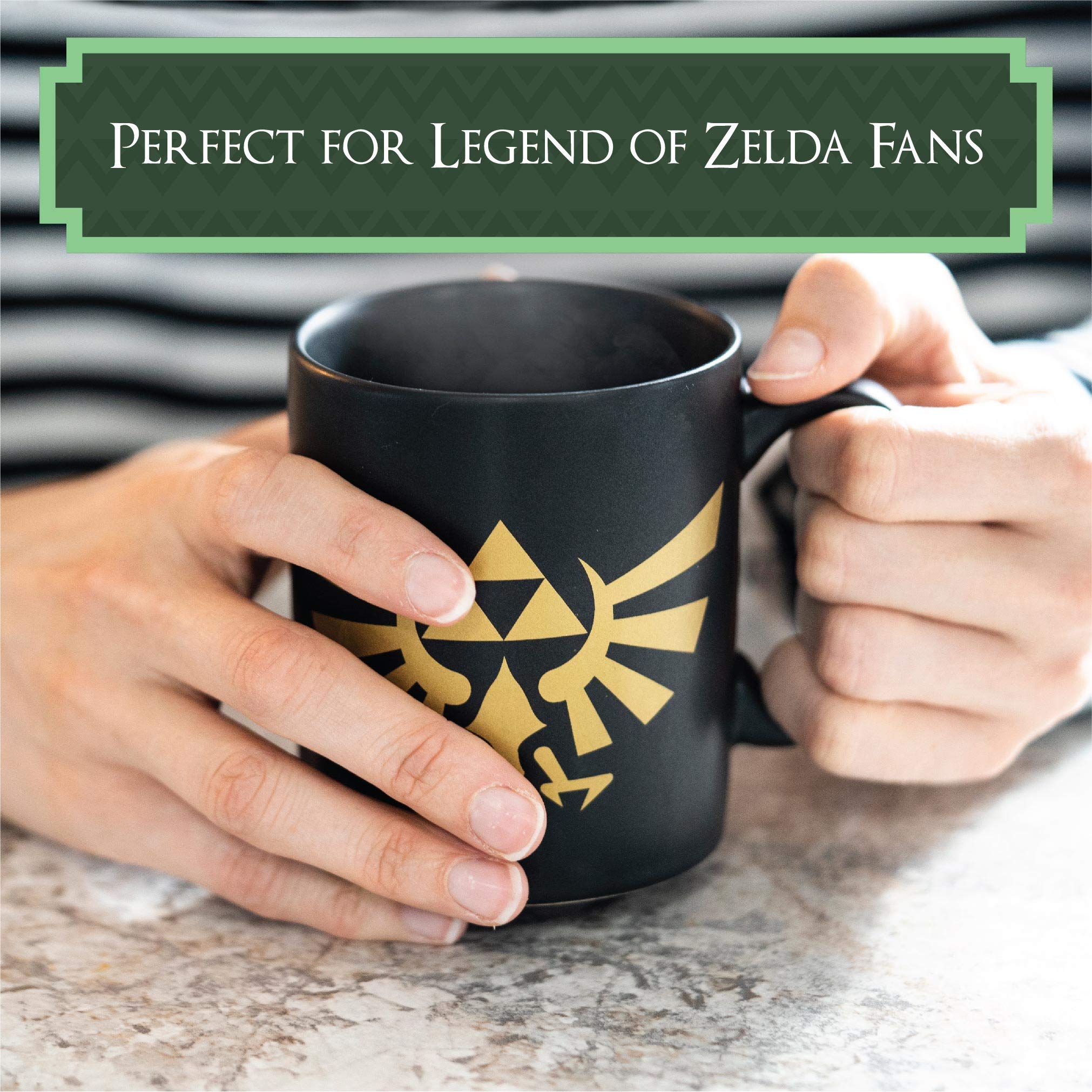 Paladone The Legend of Zelda Hyrule Ceramic Coffee Mug - Collectors Edition