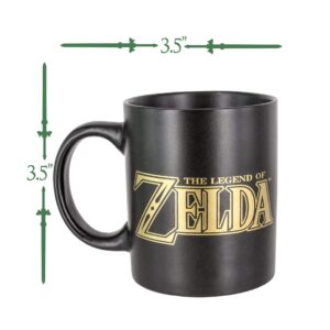 Paladone The Legend of Zelda Hyrule Ceramic Coffee Mug - Collectors Edition