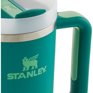 Stanley Quencher H2.0 FlowState Stainless Steel Vacuum Insulated Tumbler with Lid and Straw for Water, Iced Tea or Coffee, Smoothie and More, Alpine, 40 oz