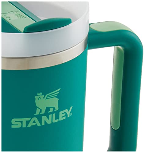 Stanley Quencher H2.0 FlowState Stainless Steel Vacuum Insulated Tumbler with Lid and Straw for Water, Iced Tea or Coffee, Smoothie and More, Alpine, 40 oz