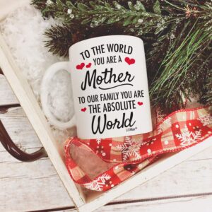 Gifts for Mom from Daughter Son Funny Birthday Coffee Mugs Christmas Mug Presents in Law Step Moms Finest Cool Unique Present Ideas for Mother Stepmom Aunt Wife Tea Cups