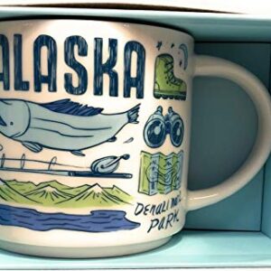 Starbucks ALASKA Been There Series Across the Globe Collection Coffee Mug 14 Ounce