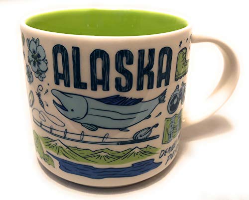 Starbucks ALASKA Been There Series Across the Globe Collection Coffee Mug 14 Ounce