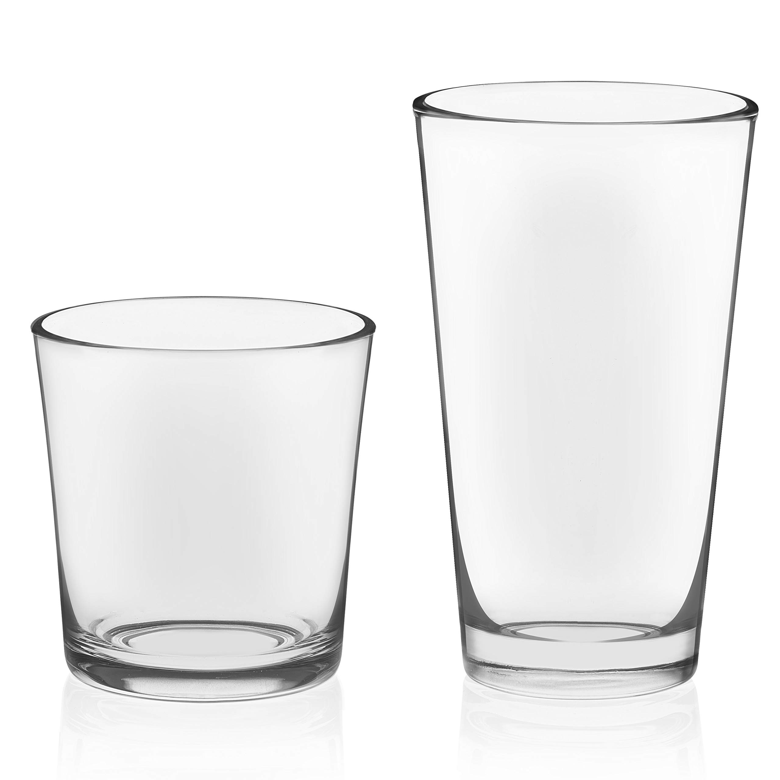 Libbey Preston 16-Piece Tumbler and Rocks Glass Set