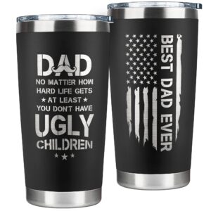 katladiz gifts for dad from daughter son - dad gifts from daughter - fathers day presents, happy birthday gifts for dad, dad birthday gift - father gifts, presents for dad - 20 oz tumbler