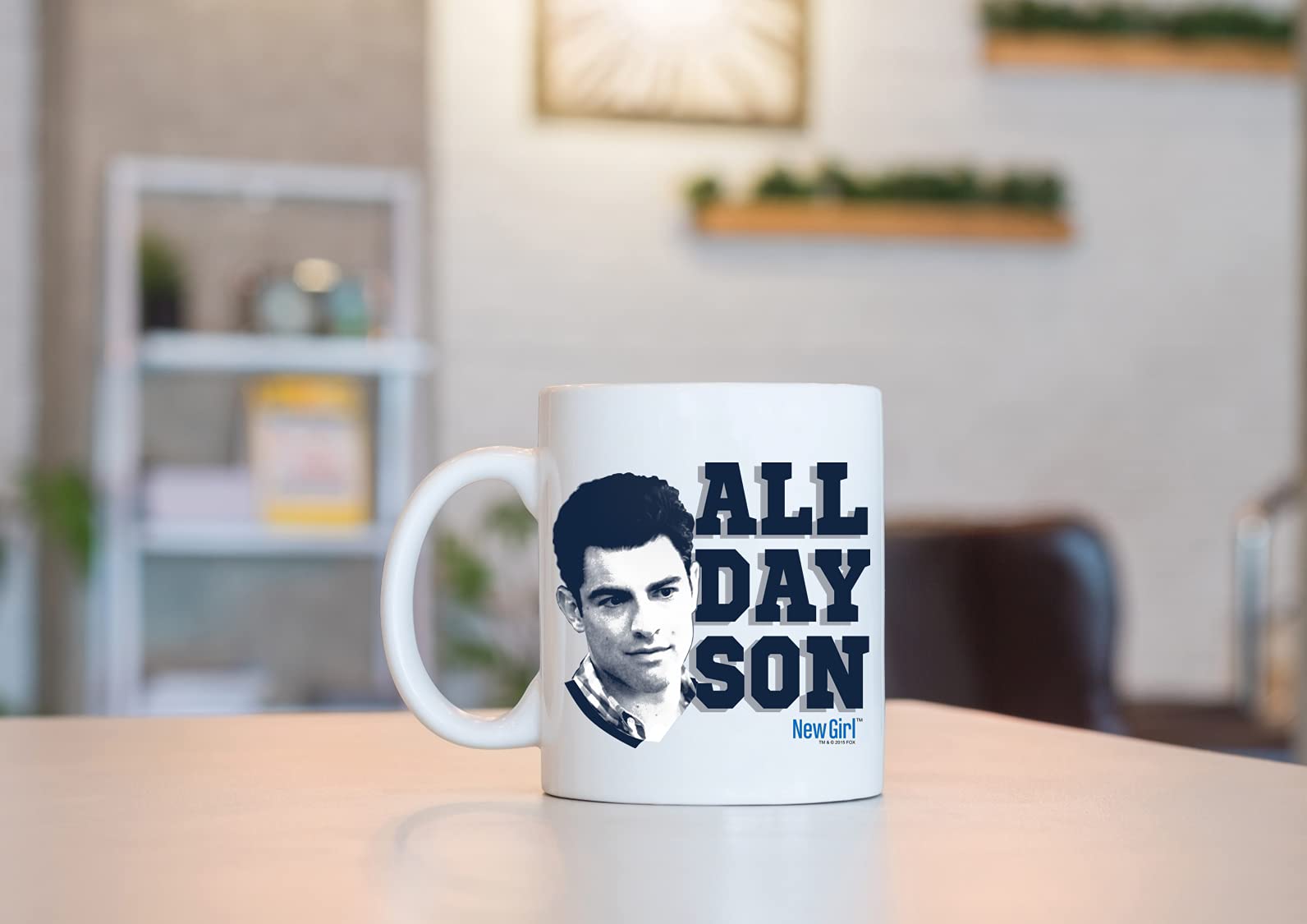 BSM New Girl All Day Son Coffee Mug Cup 11oz Gift TV Merchandise