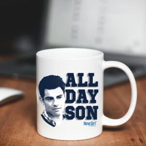 BSM New Girl All Day Son Coffee Mug Cup 11oz Gift TV Merchandise