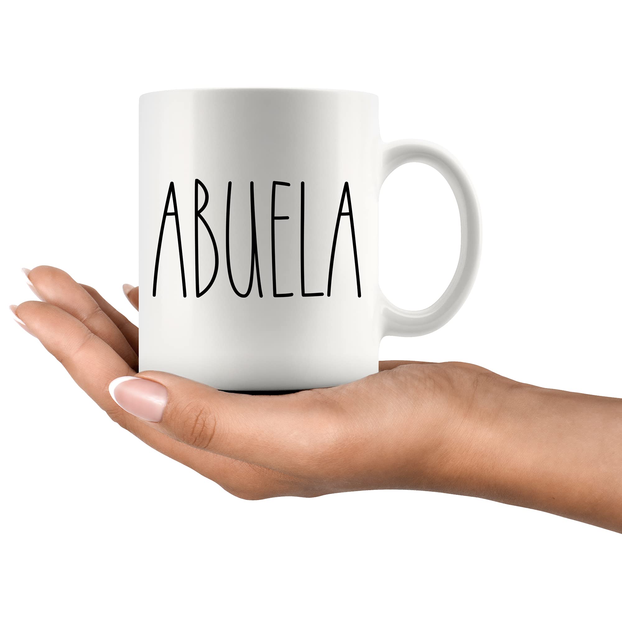 Abuela Mug, Abuela Mug Gifts for Christmas Coffee Cup, Birthday Gift, Mother's Day/Father's Day, Family Coffee Mug For Birthday Present For The Best Abuela Ever Coffee Cup 11oz