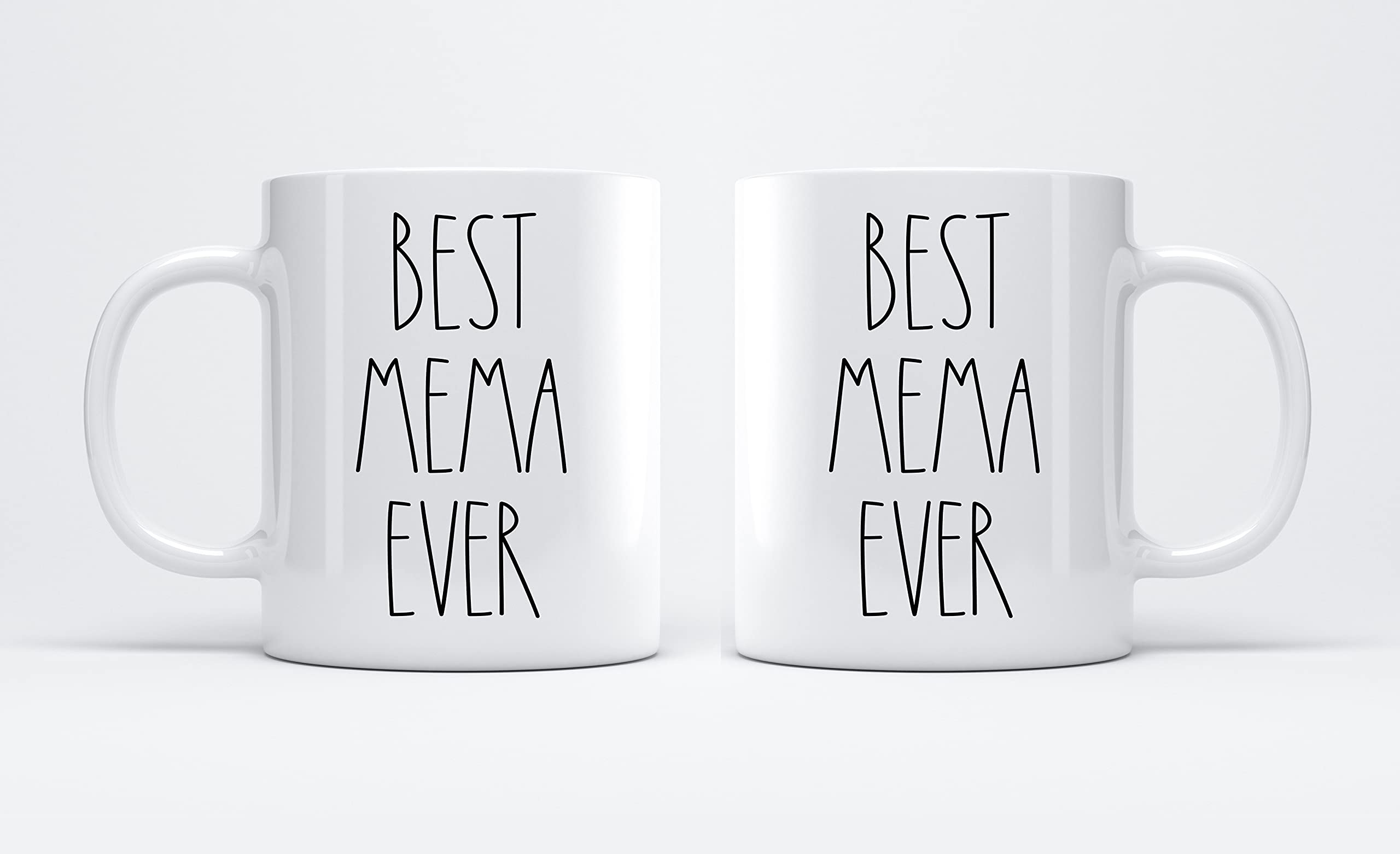 Best Mema Ever Coffee Mug - Gifts for Christmas - Mema Birthday Gifts Coffee Mug - Father's Day/Mother's Day - Family Coffee Mug For Birthday Present For The Best Mema Ever Mug 11oz