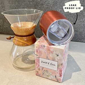 Violet & Gale Fairy Godmother Gifts for Women - Godmother Proposal Tumbler Cup Wine Glass 12oz - Beautiful Godmother Gifts from Godchild Coffee Mug Godparents Announcement Gift