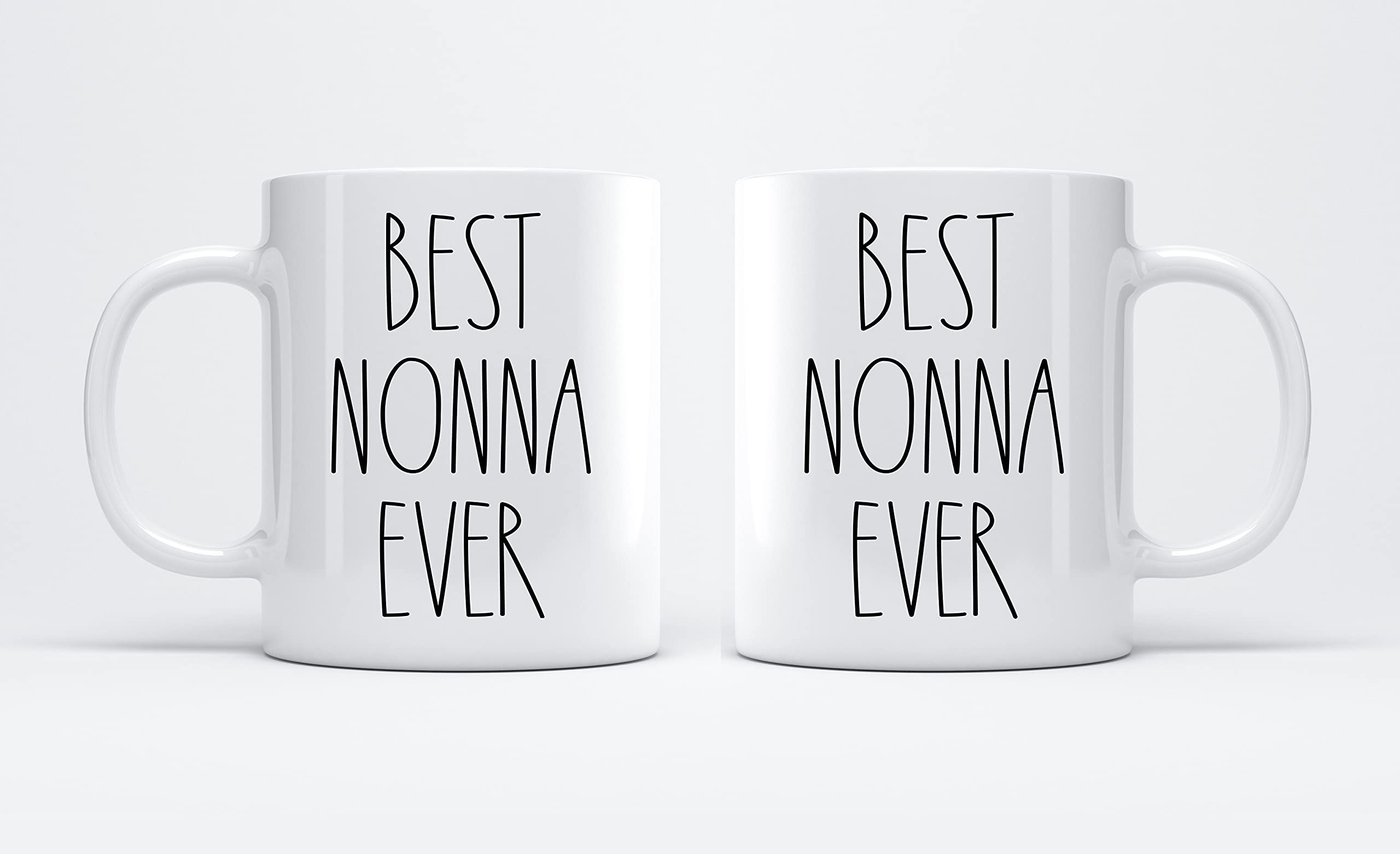 Best Nonna Ever Coffee Mug - Gifts for Christmas - Nonna Birthday Gifts Coffee Mug - Father's Day/Mother's Day - Family Coffee Mug For Birthday Present For The Best Nonna Ever Mug 11oz