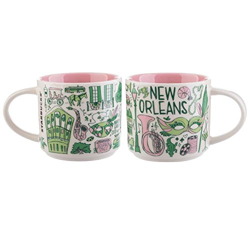 Starbucks New Orleans Ceramic Coffee Mug Been There Series Cup