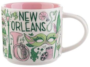 starbucks new orleans ceramic coffee mug been there series cup