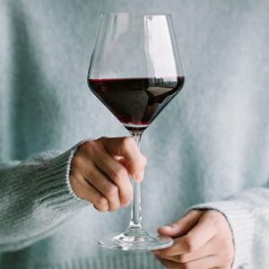 Btat- Wine Glass Set, Set of 12, 15 oz, Wine Glasses with Stem, Long Stem Wine Glasses, Crystal Wine Glasses, Red Wine Glasses, White Wine Glasses, Stemmed Wine Glasses