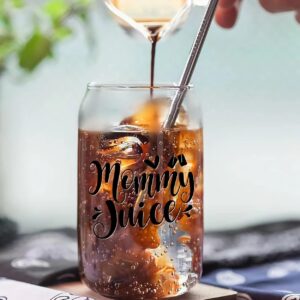 Gifts For Mom - Gifts For Mom From Daughter, Son, Kids - Unique Mother's Day, Birthday Gifts for Women- Funny Gifts Ideas For Mom - 16 Oz Coffee Glass