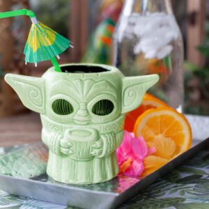 Geeki Tikis Star Wars: The Mandalorian The Child Baby Yoda Mug | 16 Ounces