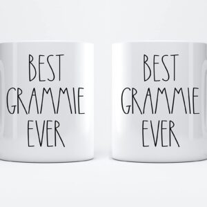 Best Grammie Ever Coffee Mug - Gifts for Christmas - Grammie Birthday Gifts Coffee Mug - Father's Day/Mother's Day - Family Coffee Mug For Birthday Present For The Best Grammie Ever Mug 11oz