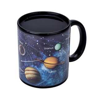 Antner Magic Heat Changing Coffee Mug Solar System Ceramic Heat Sensitive Color Changing Cup,12 oz