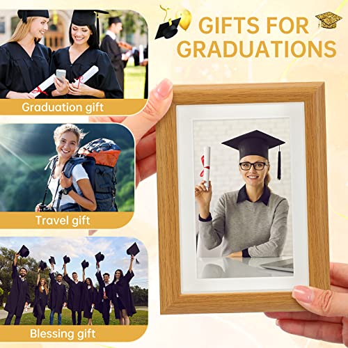 Maxdot Graduation Gifts Set 2024 Congrats Grad Tumbler and Bear Grad Gifts for Her Him Now Hotter by One Degree Include Photo Frame Wine Tumbler Bear Card Gift Box for Student Friend Graduate