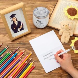 Maxdot Graduation Gifts Set 2024 Congrats Grad Tumbler and Bear Grad Gifts for Her Him Now Hotter by One Degree Include Photo Frame Wine Tumbler Bear Card Gift Box for Student Friend Graduate