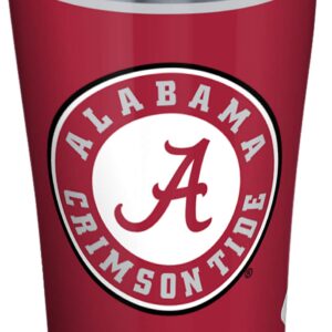 Tervis Triple Walled University of Alabama Crimson Tide Insulated Tumbler Cup Keeps Drinks Cold & Hot, 20oz - Stainless Steel, Campus