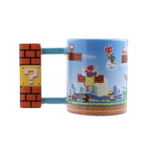 paladone super mario level mug, officially licensed nintendo merchandise