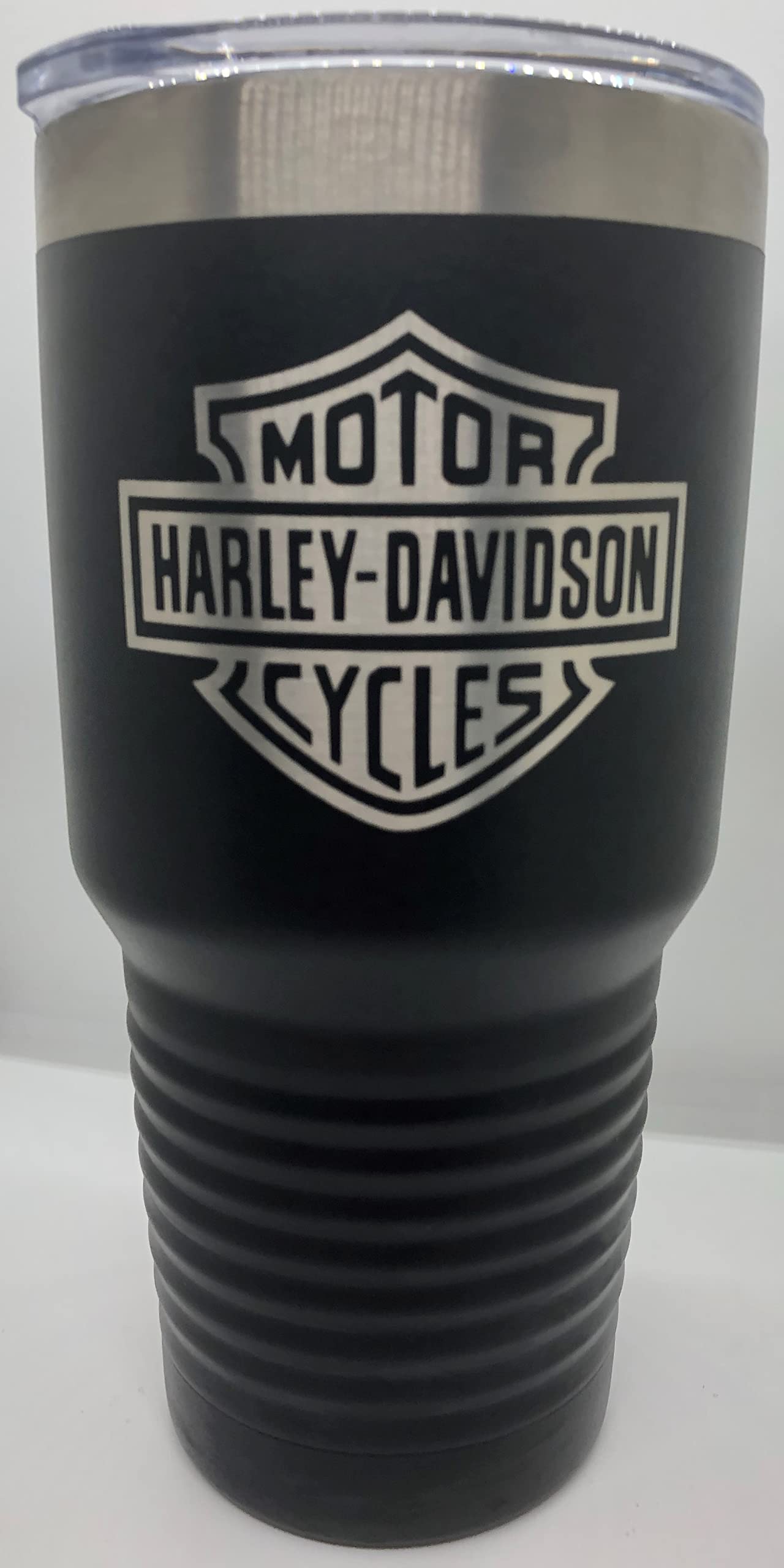 Harley Davidson Logo - Polar Camel Stainless Steel Tumbler - 30 oz - Black