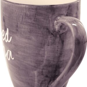 Mom Life Mom Life is the Best Life Deep Purple Large 20 oz Ceramic Coffee Mug Tea Cup, Purple