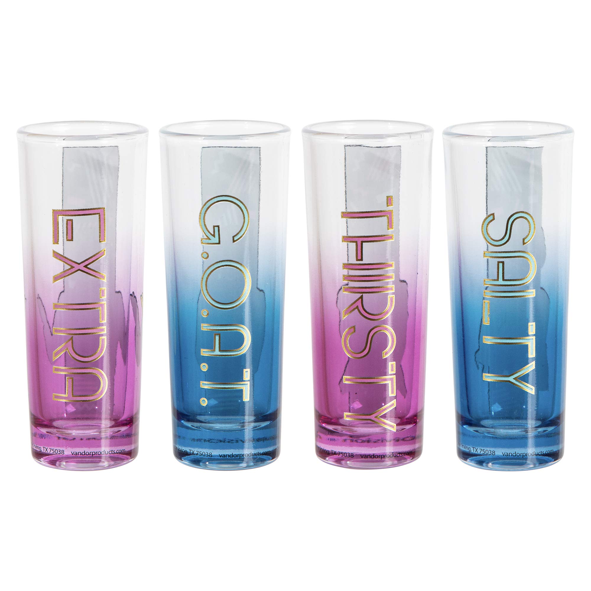 Bioworld Golden Girls Shot Glasses Set of 4