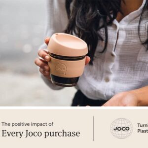 JOCO Cup 16oz - Eco-innovative Borosilicate Glass Reusable Classic Cup - (Army Green)