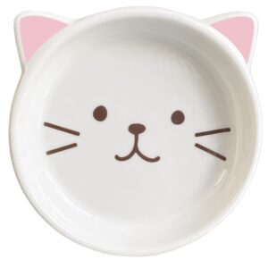 Cute Ceramic Cat Mug with Lid, Pink Cat Mug, Kawaii Coffee or Tea Cup for Cat Lovers, Unique Novelty Cat Gift, Mug and Lid Set (Pink)