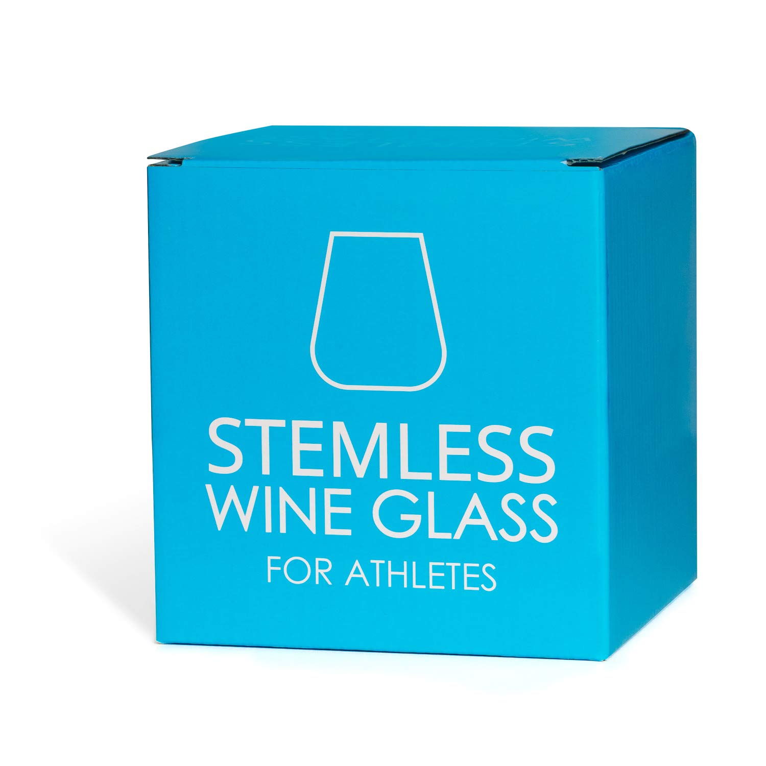 Gone For a Run Running Stemless Wine Glass Runner's Measurements