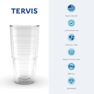 Tervis Made in USA Double Walled University of Maryland Terrapins Insulated Tumbler Cup Keeps Drinks Cold & Hot, 24oz, Tradition