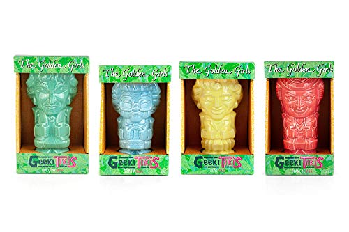 Geeki Tikis The Golden Girls Ceramic Mugs | Set of 4