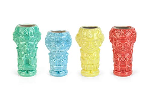 Geeki Tikis The Golden Girls Ceramic Mugs | Set of 4