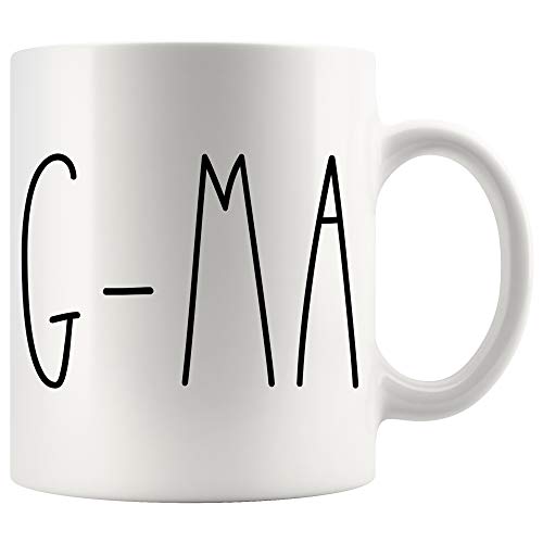 G-Ma Mug, G-Ma Mug Gifts for Christmas Coffee Cup, Birthday Gift, Mother's Day/Father's Day, Family Coffee Mug For Birthday Present For The Best G-Ma Ever Coffee Cup 11oz