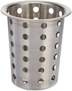 winco fc-ss flatware cylinder, stainless steel medium