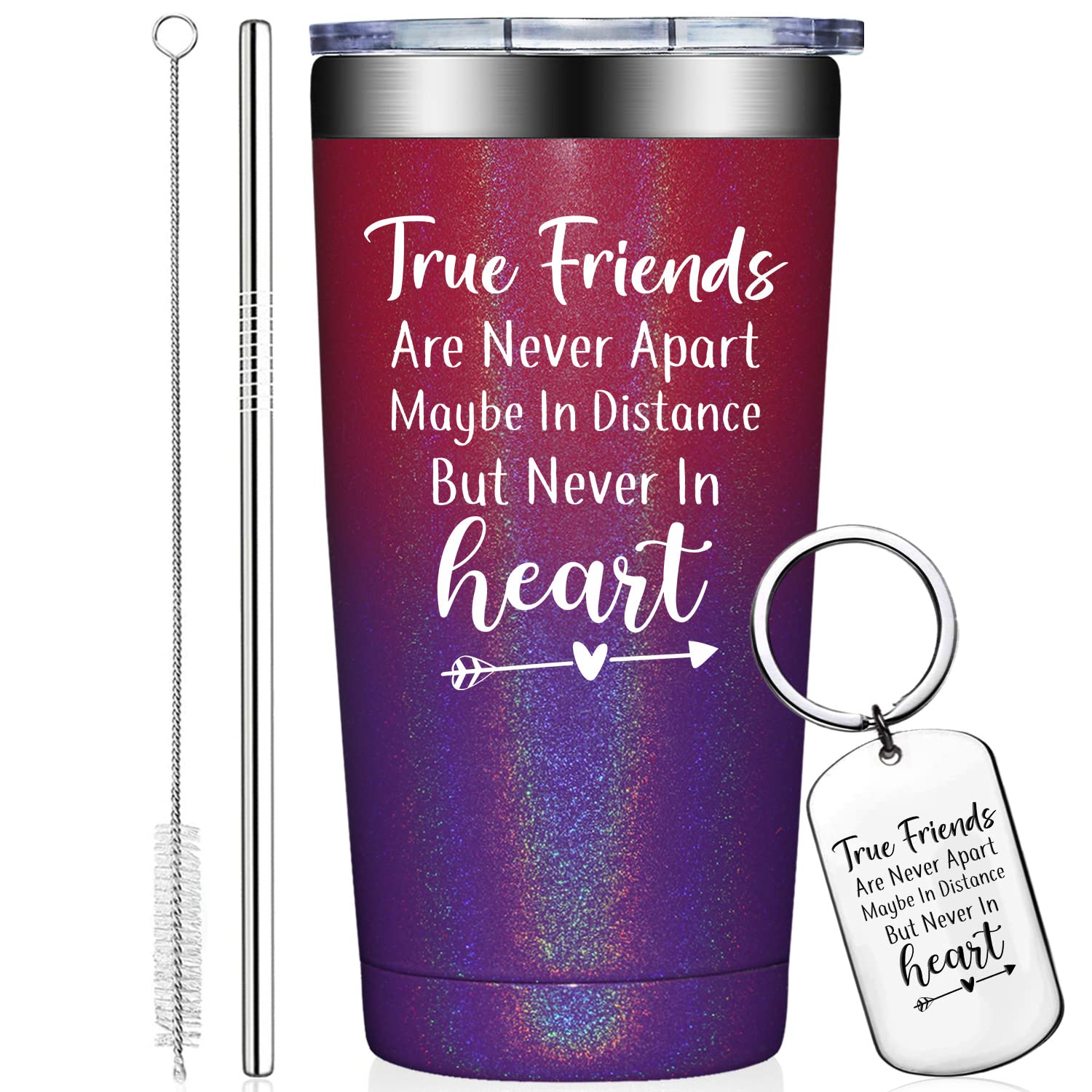 Grifarny Best Friend Tumbler - Best Friend Gift for Women - Birthday Christmas Friendship Gifts for Best Friend, Female Friend, BFF, Sister, Roommate