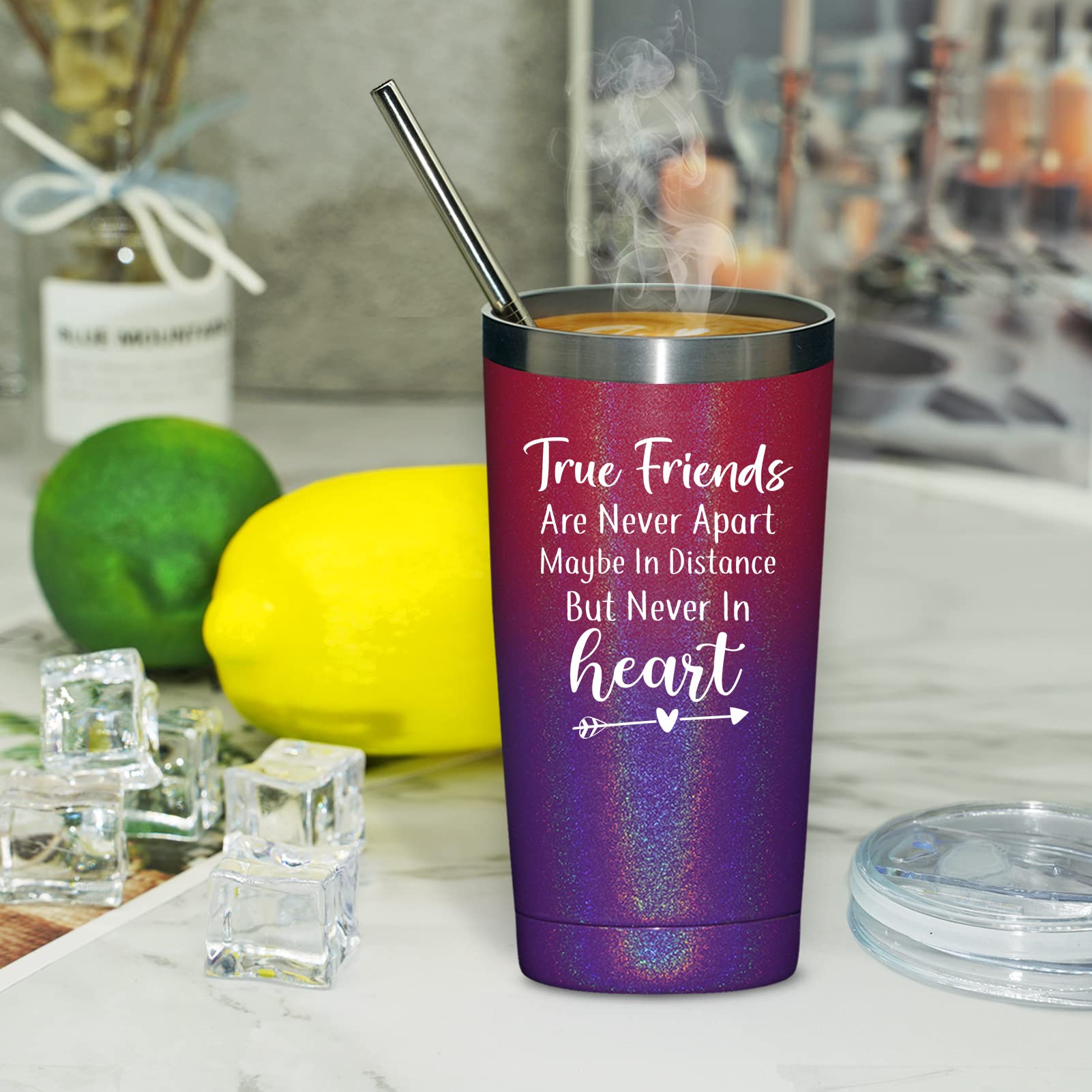 Grifarny Best Friend Tumbler - Best Friend Gift for Women - Birthday Christmas Friendship Gifts for Best Friend, Female Friend, BFF, Sister, Roommate