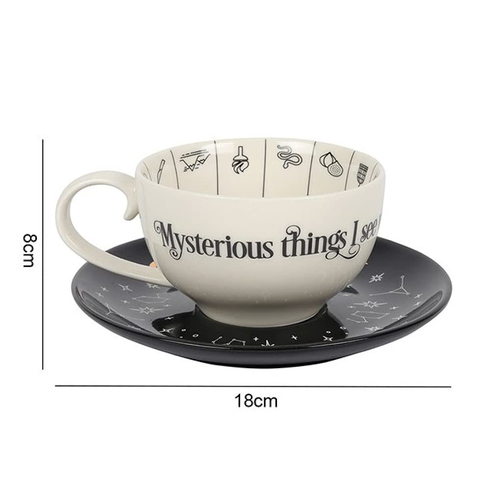 something different FT_52730 Ceramic Teacup | Fortune Telling | 1pc. 623g, nc