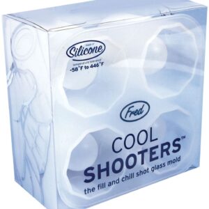 Genuine Fred Cool Shooters Shot Glass Ice Mold, 1 Count (Pack of 1)