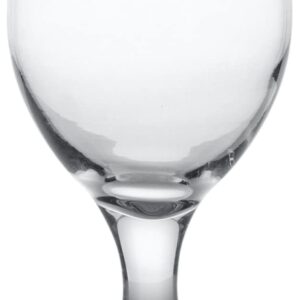 Red Co. Belluno Classic Clear Glasses for Water, Juice, Liquor - Wine Goblets - Set of 4 (13.5 Ounces)