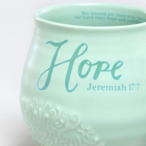 Stoneware Mug - Hope - Jeremiah 17:7